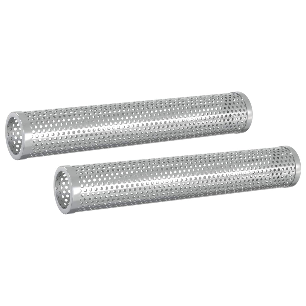 vidaXL Röko 3 st 44,5 x 29 x 83 cm Galvaniserat stål Silver