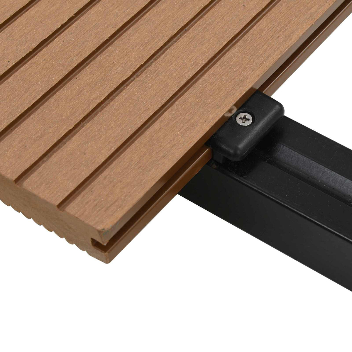 vidaXL Däckbräda 90 st Teak WPC
