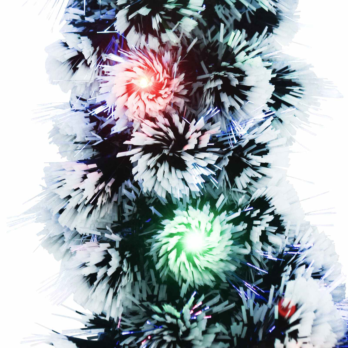 vidaXL Christmas Garland 200 cm 16 LED-lampor Mångfärgad PET