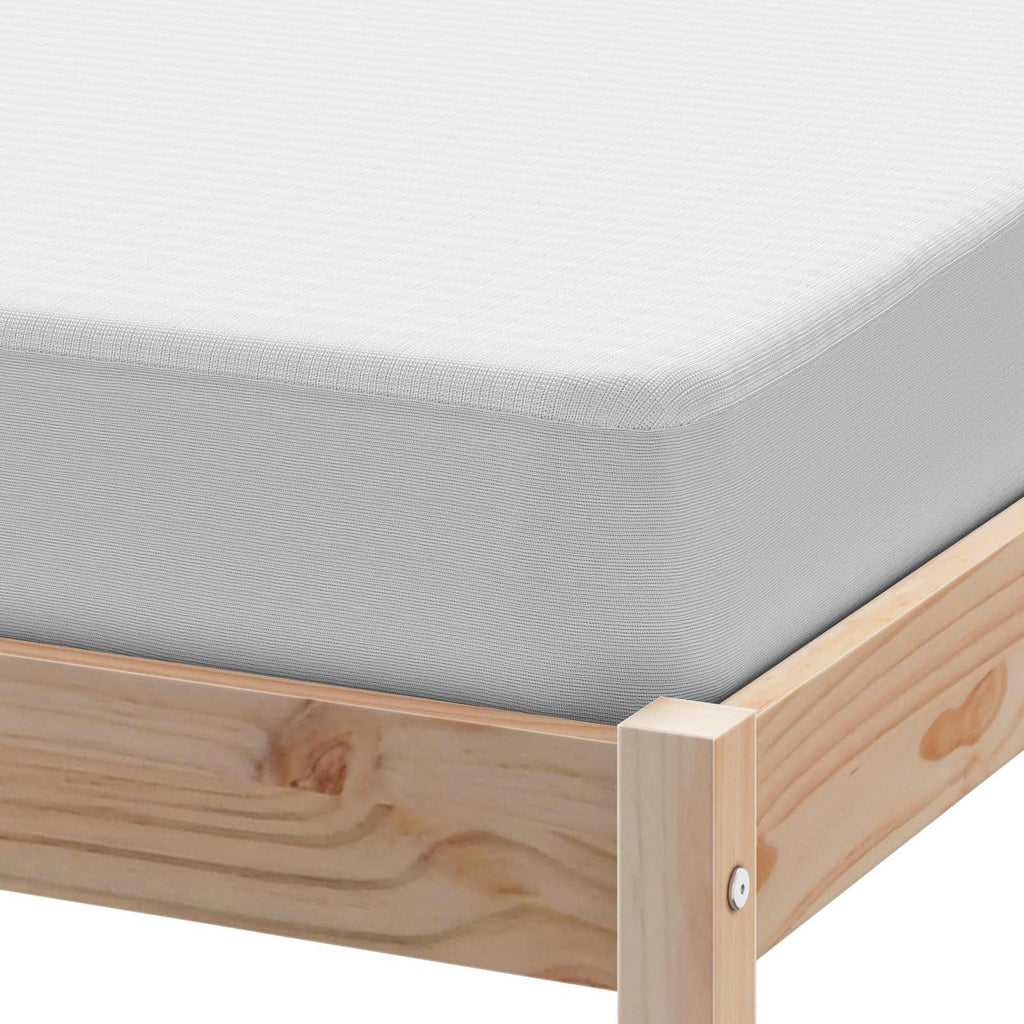 vidaXL Madrasskydd 2 st 120 x 220 cm Vattentålig Vit