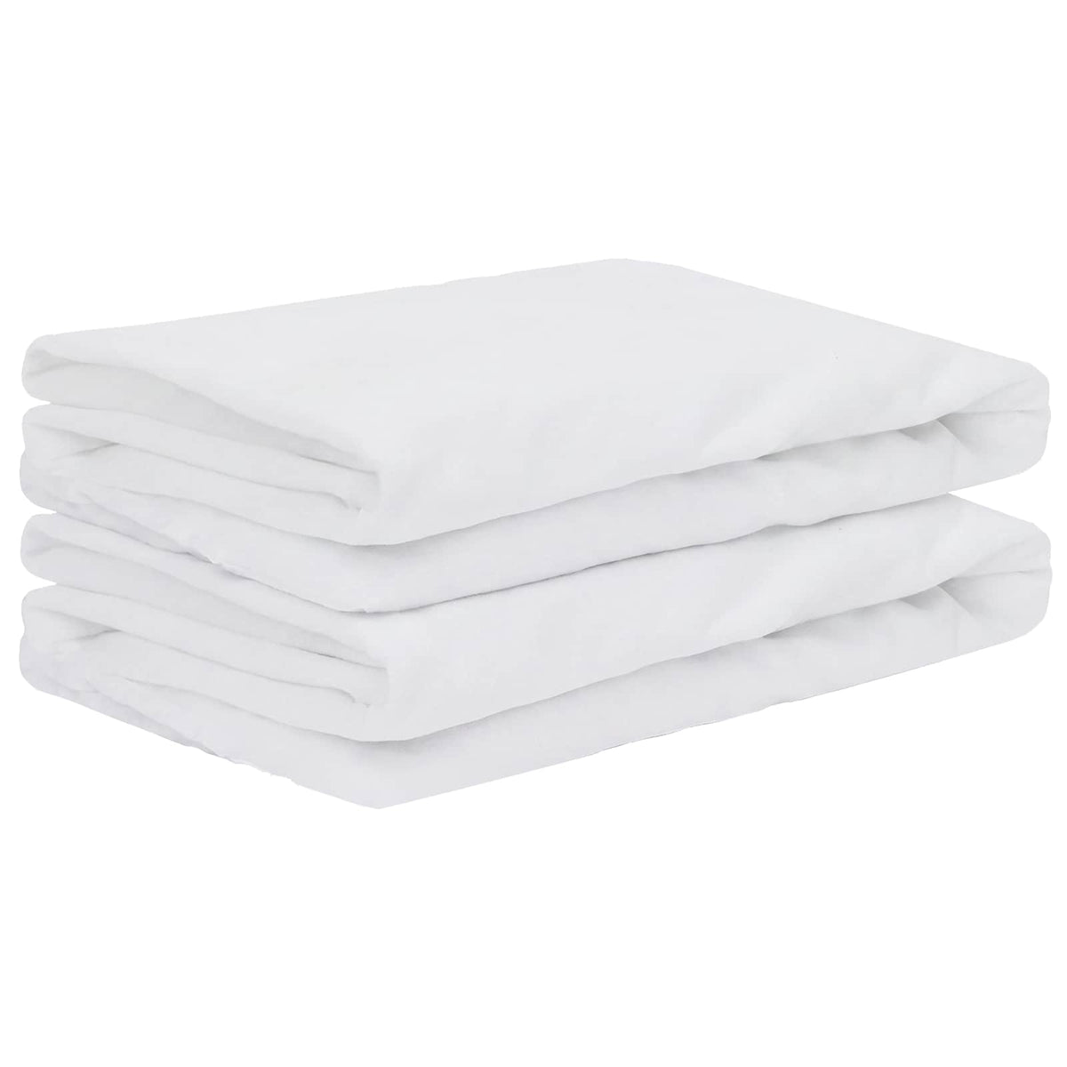 vidaXL Madrasskydd 2 st 120 x 220 cm Vattentålig Vit