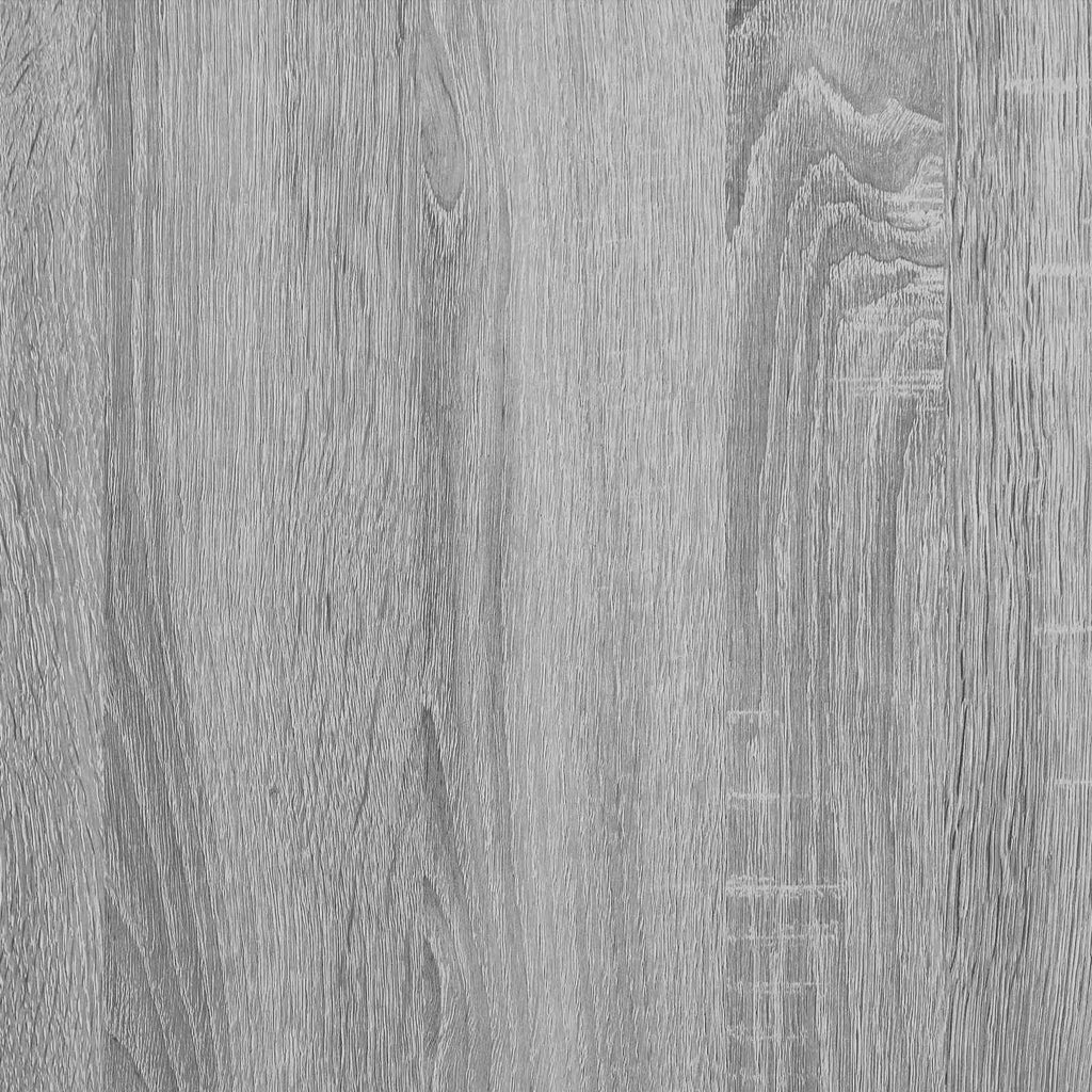 vidaXL Vägghyllor 4 st grå sonoma 60x10x1,5 cm konstruerat trä