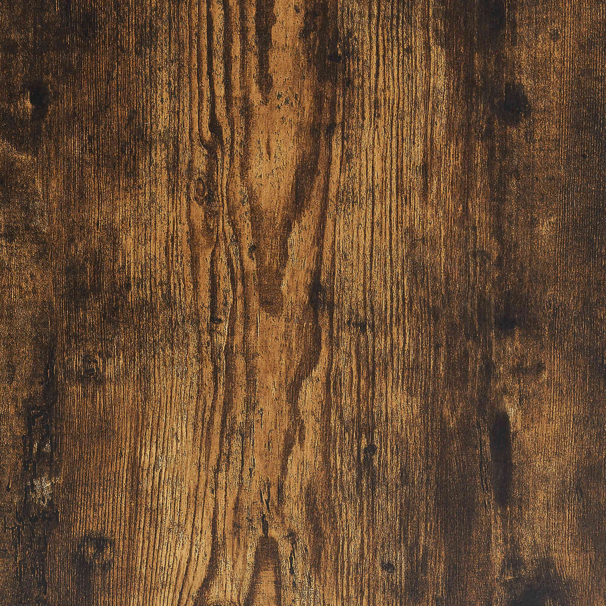 vidaXL Skrivarställ 3 hyllor rökfärgad ek 50x41x75 cm konstruerat trä