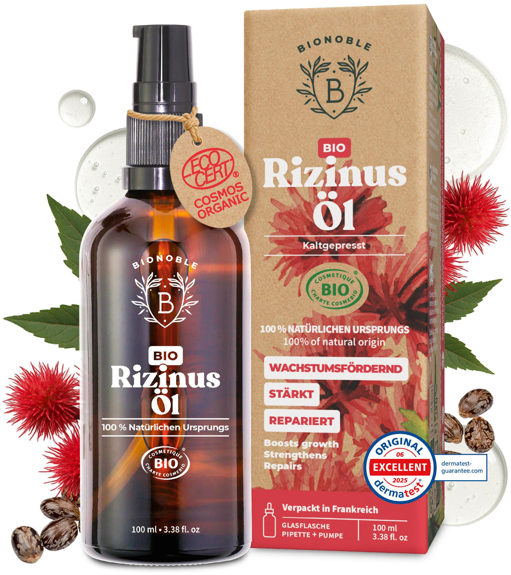 BIONOBLE Arganöl Bio Kaltgepresst - Haare, Gesicht, Haut - Marokko - 50ml
