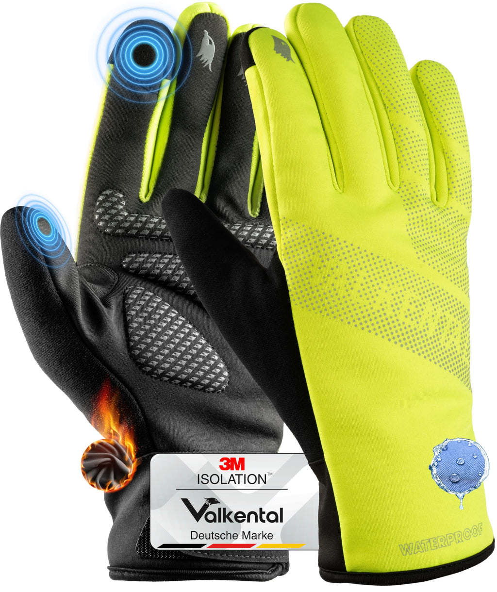 Valkental wasserdichte Fahrradhandschuhe GloRider, Unisex