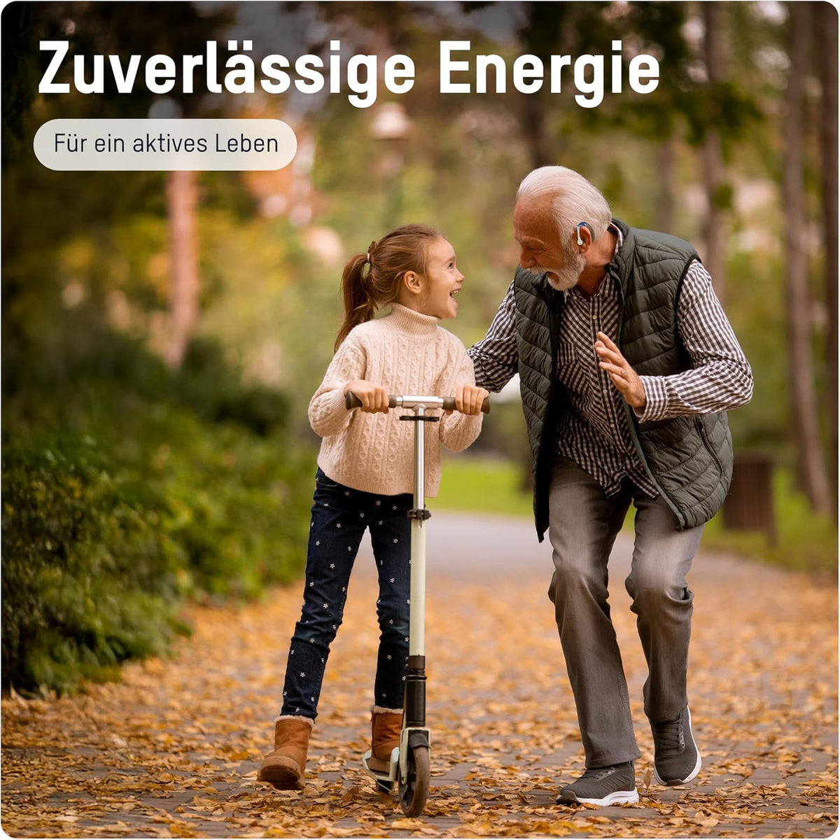 Ansmann Hörgerätebatterien 312-60x Zink-Luft Batterien Typ PR41 - Braun