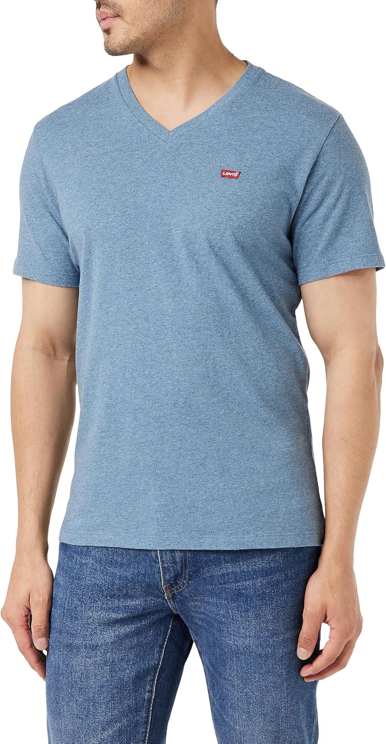 Levi's Herren Original Housemark V-Neck T-Shirt