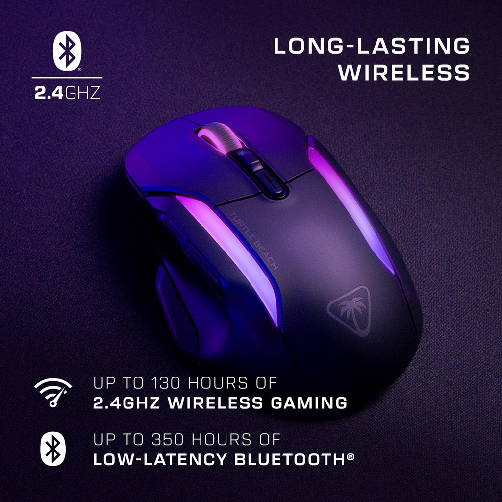 Turtle Beach Kone II ergonomische RGB-PC-Gaming-Maus mit Kabel