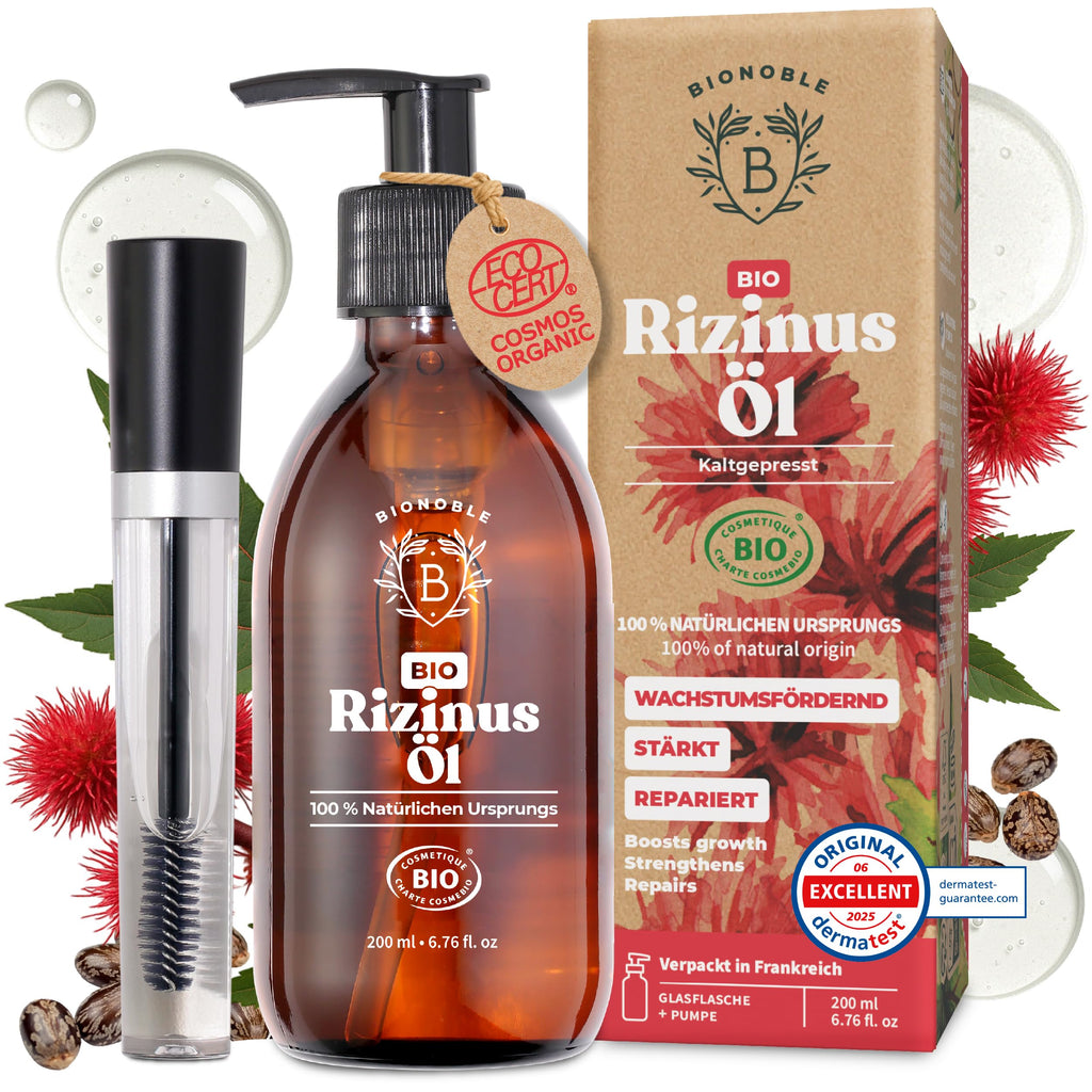 BIONOBLE Arganöl Bio Kaltgepresst - Haare, Gesicht, Haut - Marokko - 50ml