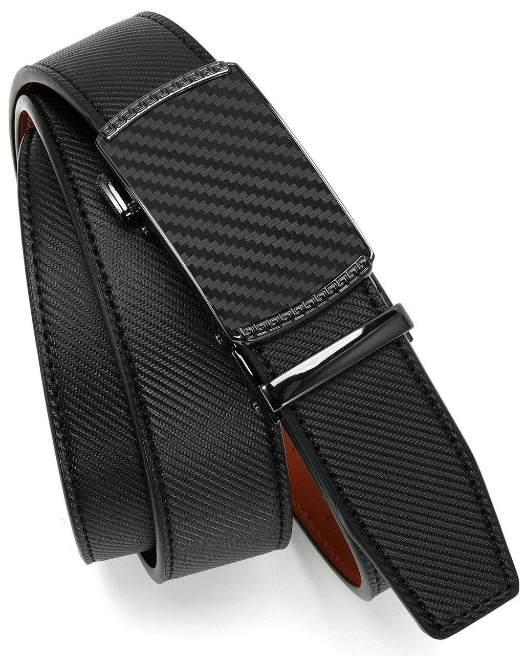 CHAOREN Gürtel Herren, Automatik Ledergürtel Herren 35mm ohne Löcher