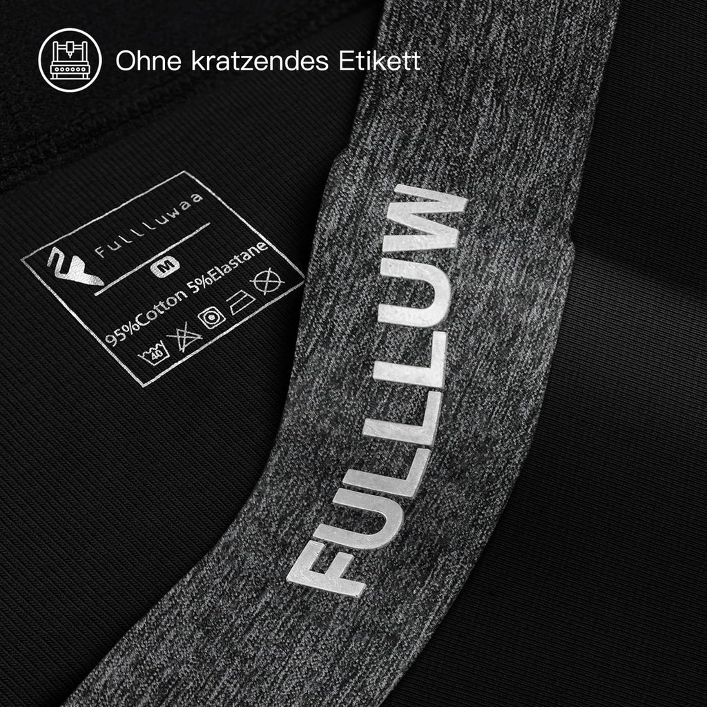 Fullluwaa Boxershorts Herren 10er Pack Baumwolle Ohne Kratzenden Zettel