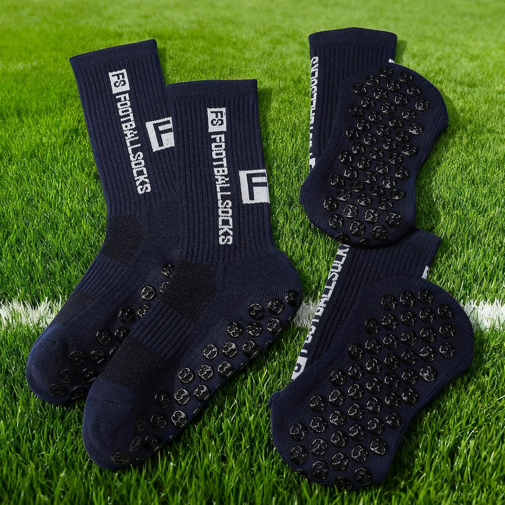 FANTESI 3 Paare Fußballsocken für Herren Damen,Sportsocken Fußball