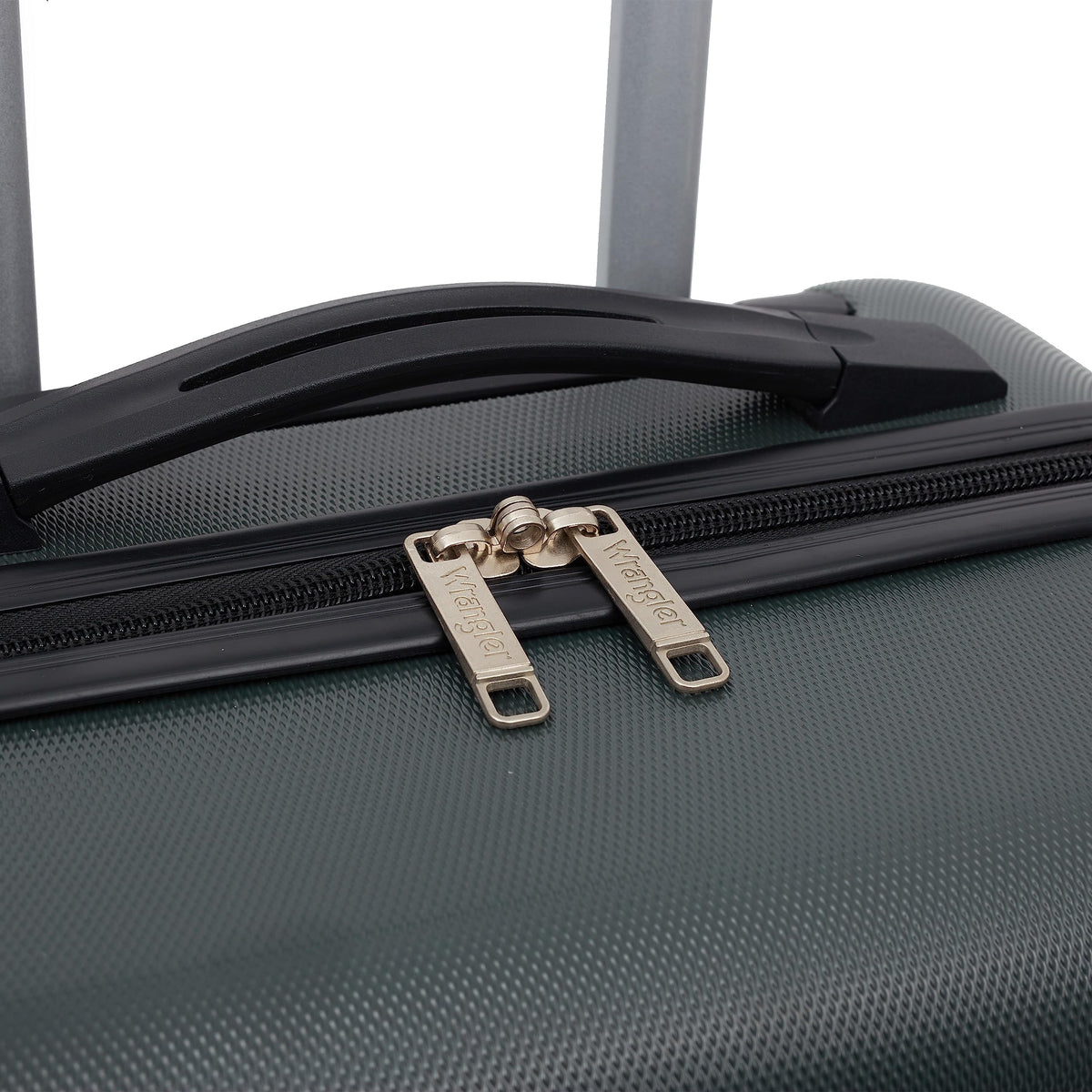 Wrangler 22" Hardside Spinner Carry-On Luggage, Charcoal