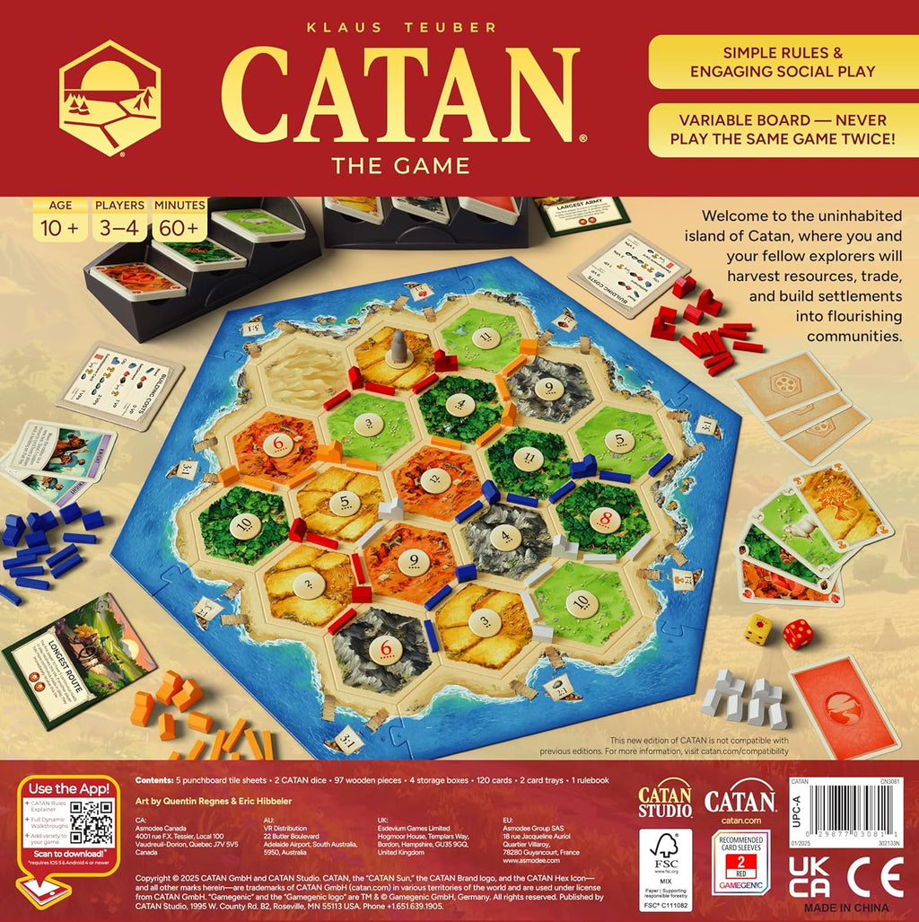 CATAN Board Game (6th Edition)