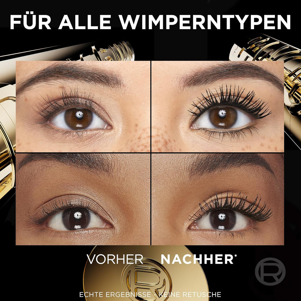 L'Oréal Paris Volume Million Lashes Mascara für Volumen, Schwarz 9,9 ml