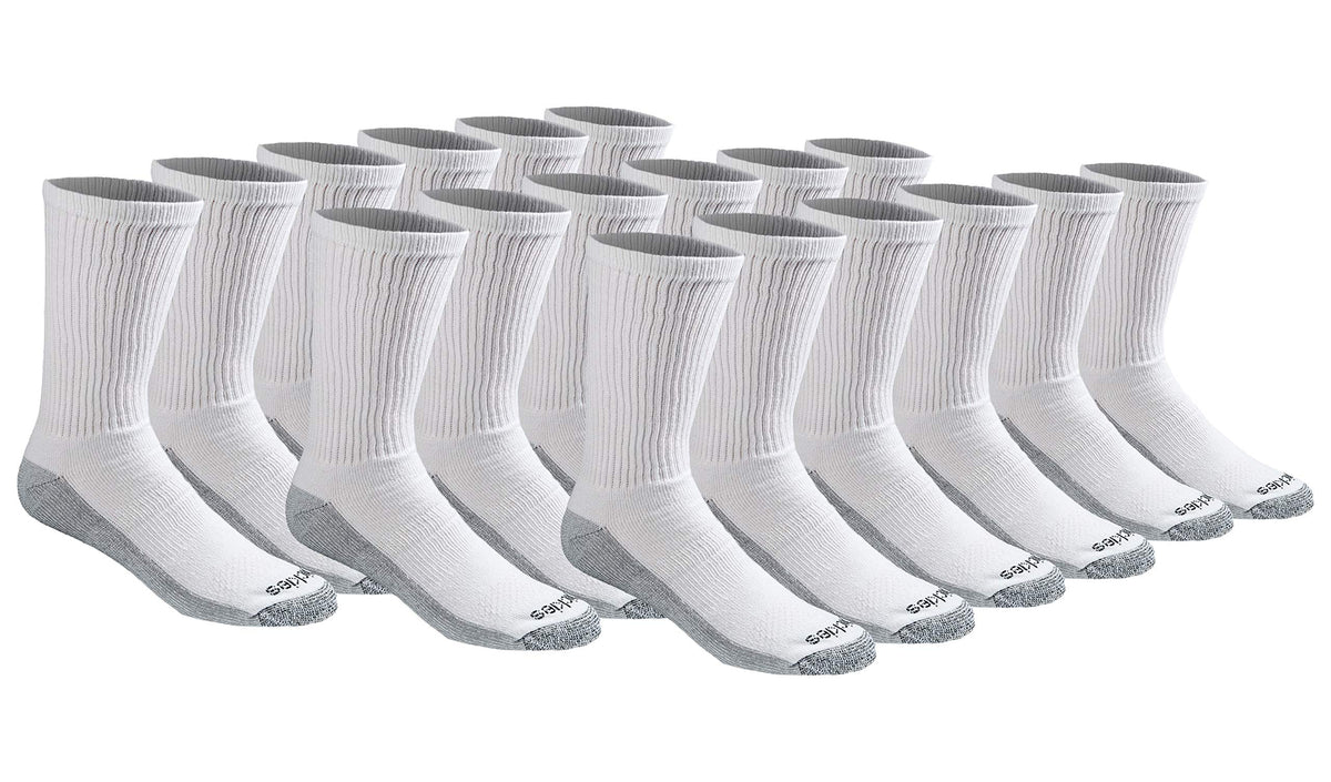 Dickies Men's Dri-tech Original Moisture Control Crew Socks