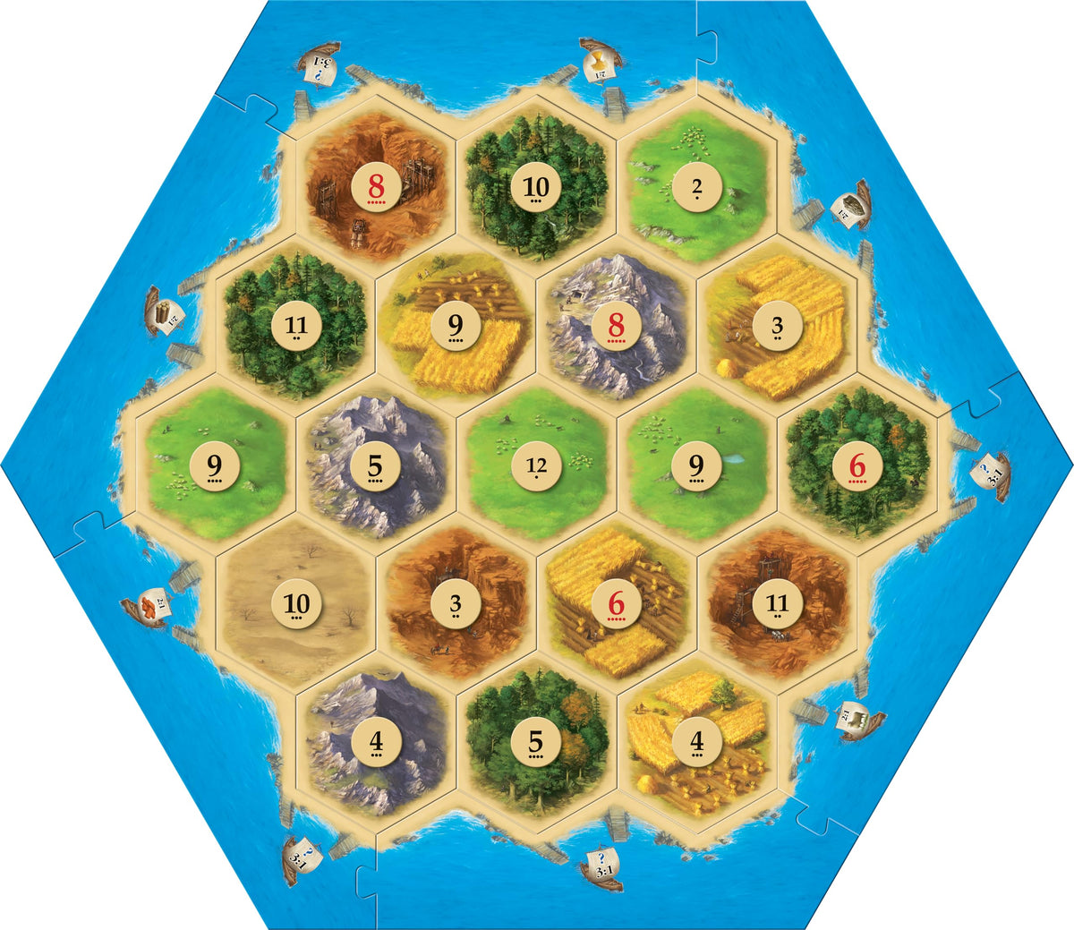 CATAN Board Game (6th Edition)