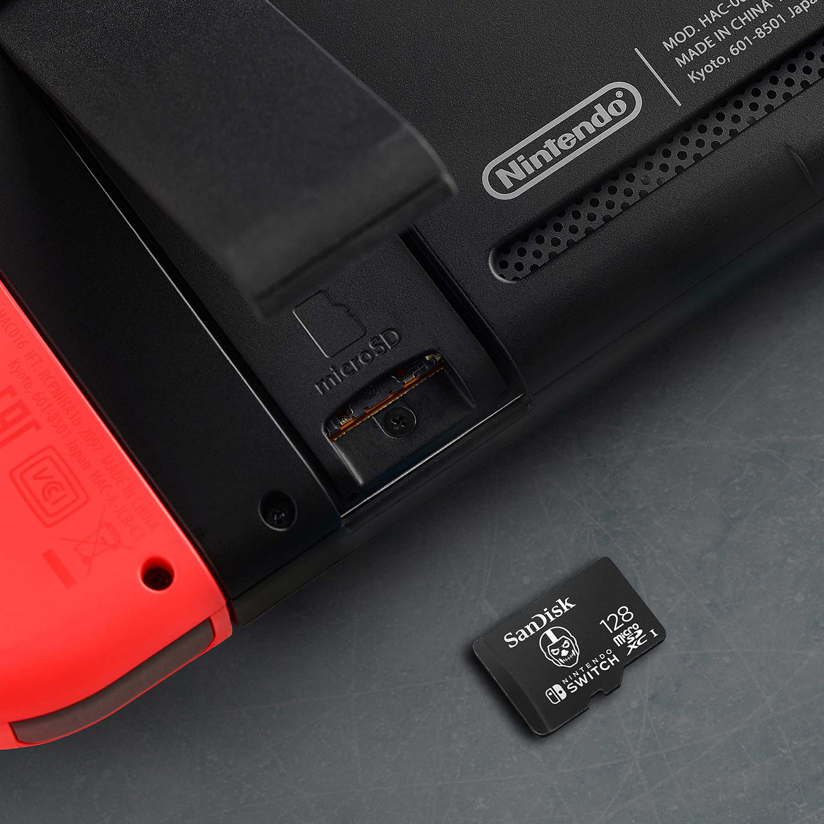 SANDISK 128GB microSD Karte, Super Mario Super Mushroom Edition