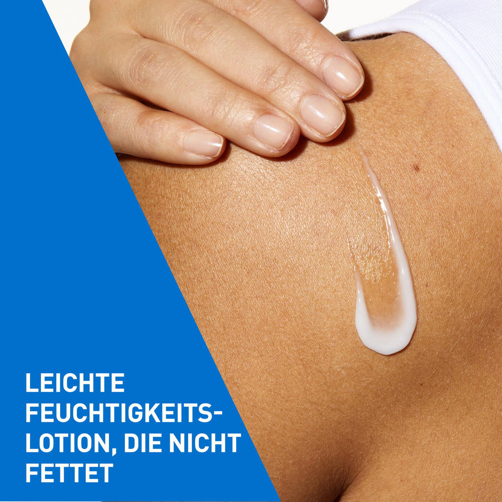 CeraVe Feuchtigkeitslotion für trockene Haut, Körper & Gesicht