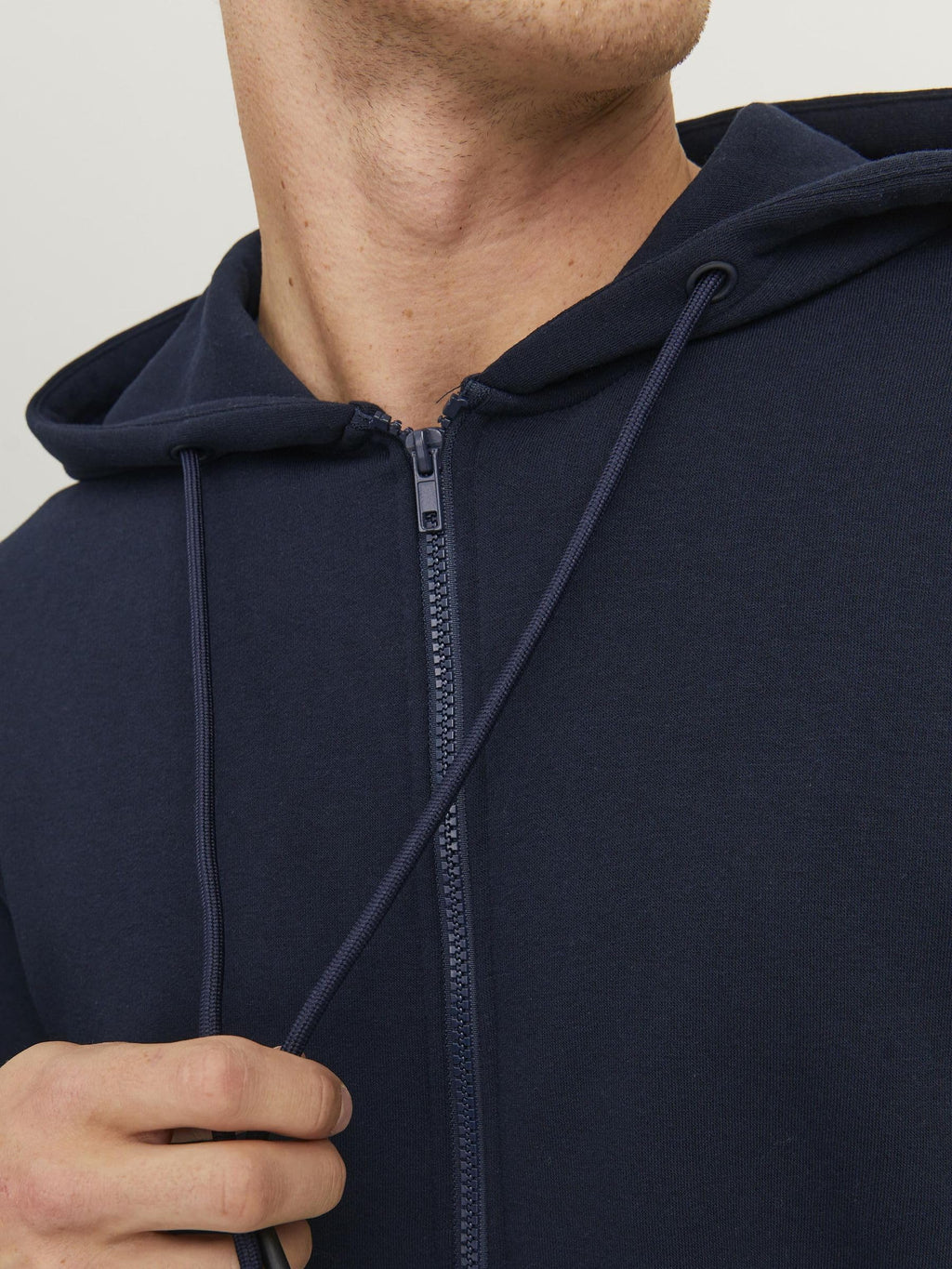 JACK & JONES Herren Jjebradley Sweat Zip Hood Noos Sweatshirtjacke (1er Pack)