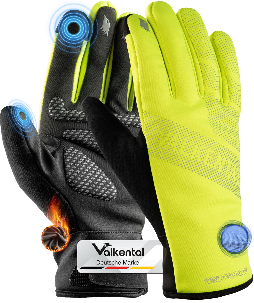 Valkental wasserdichte Fahrradhandschuhe GloRider, Unisex