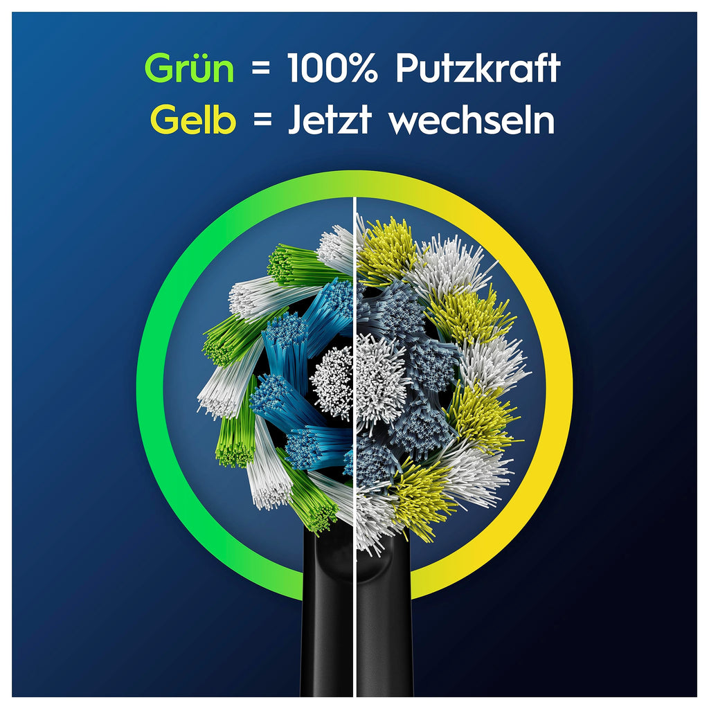 Oral-B Aufsteckbürsten PRO CrossAction, Weiß, 10 Stück