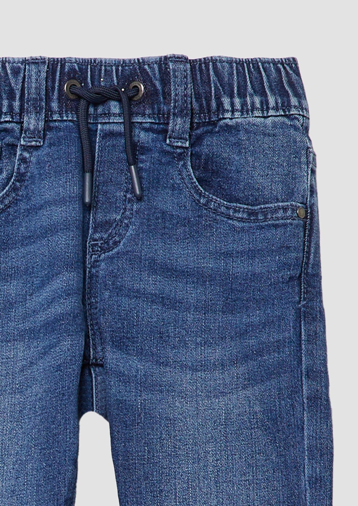 s.Oliver Junior Jungen Jeans-Hose – Straight Leg, Elastikbund