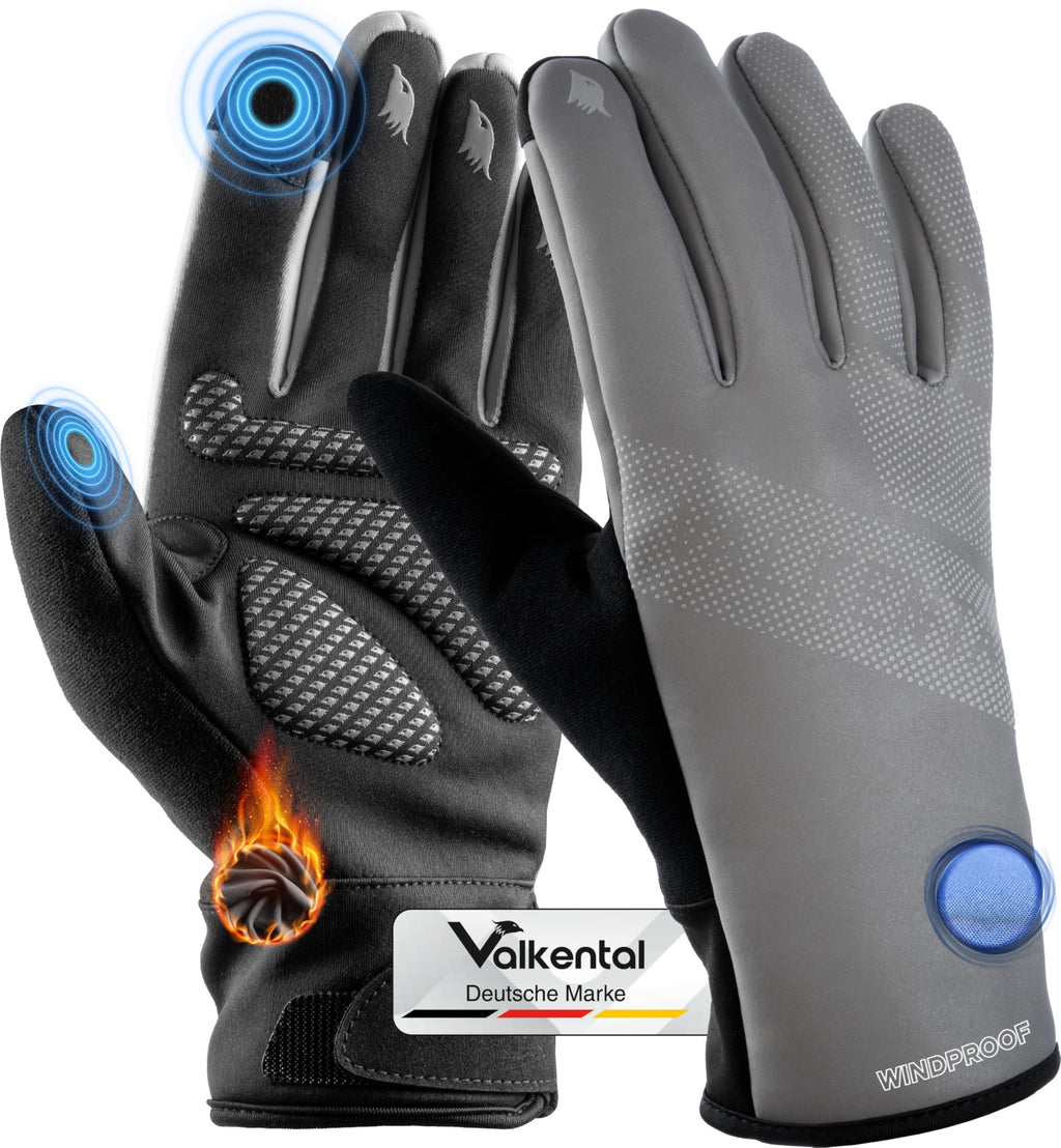 Valkental wasserdichte Fahrradhandschuhe GloRider, Unisex