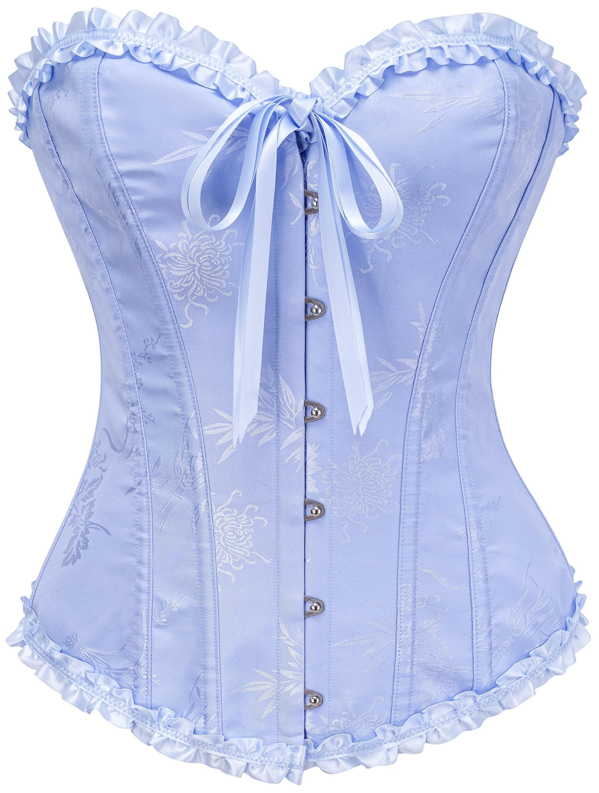 SZIVYSHI 14-Bone Overbust Corset Top
