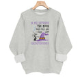 Round neck fleece hoodie
