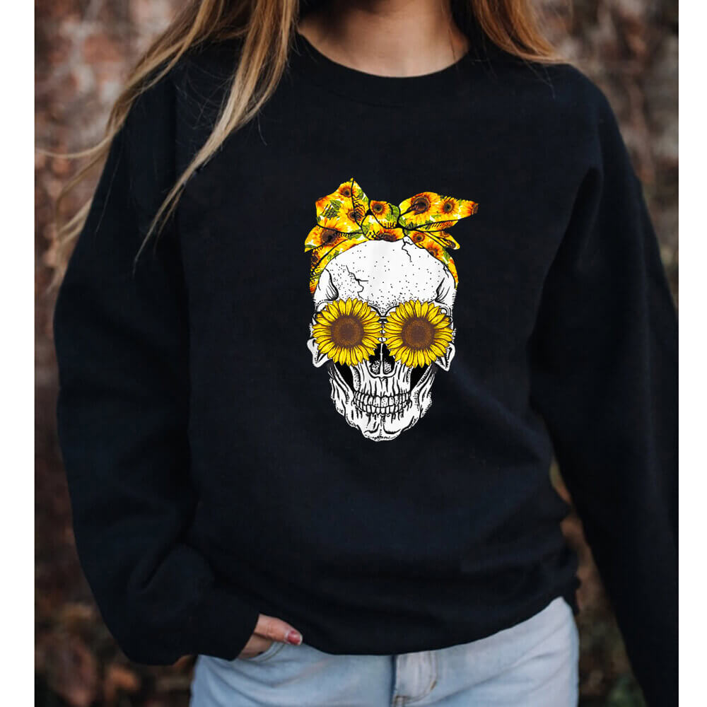La nueva sudadera de Skull Sunflower