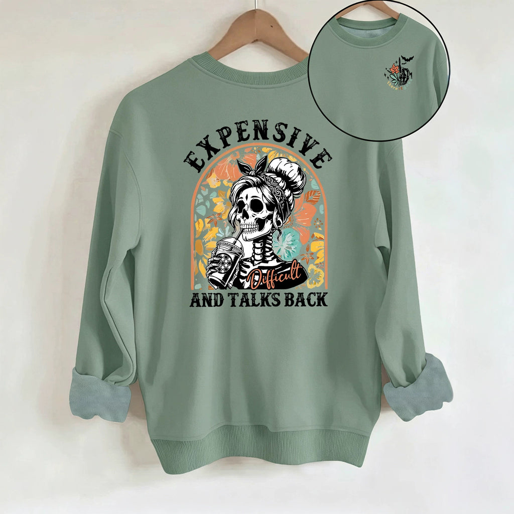 Bottom long sleeved fleece hoodie