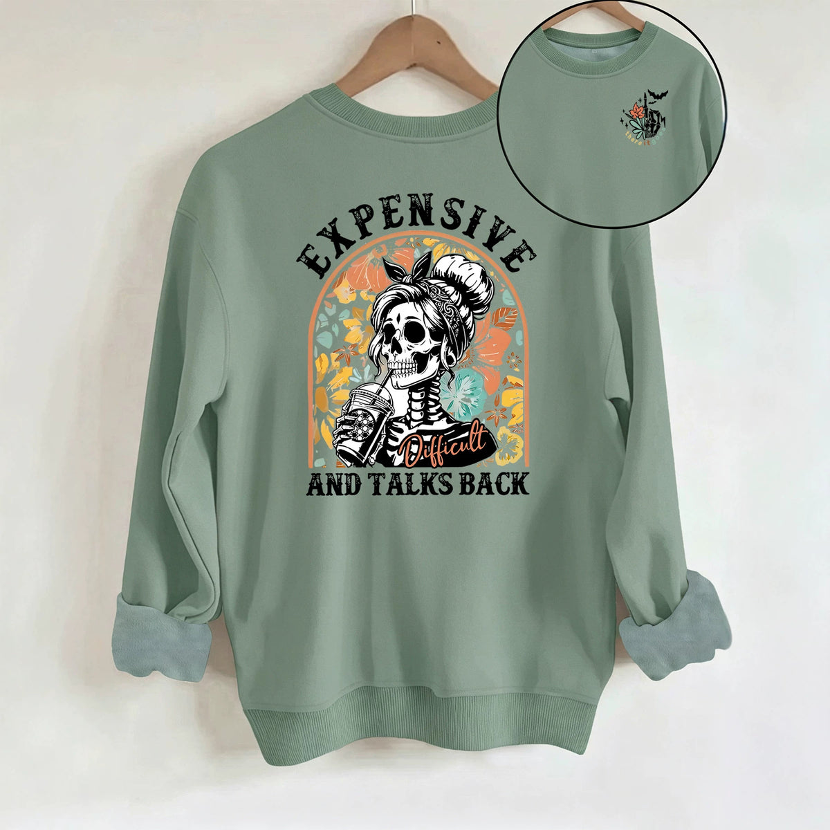 Bottom long sleeved fleece hoodie