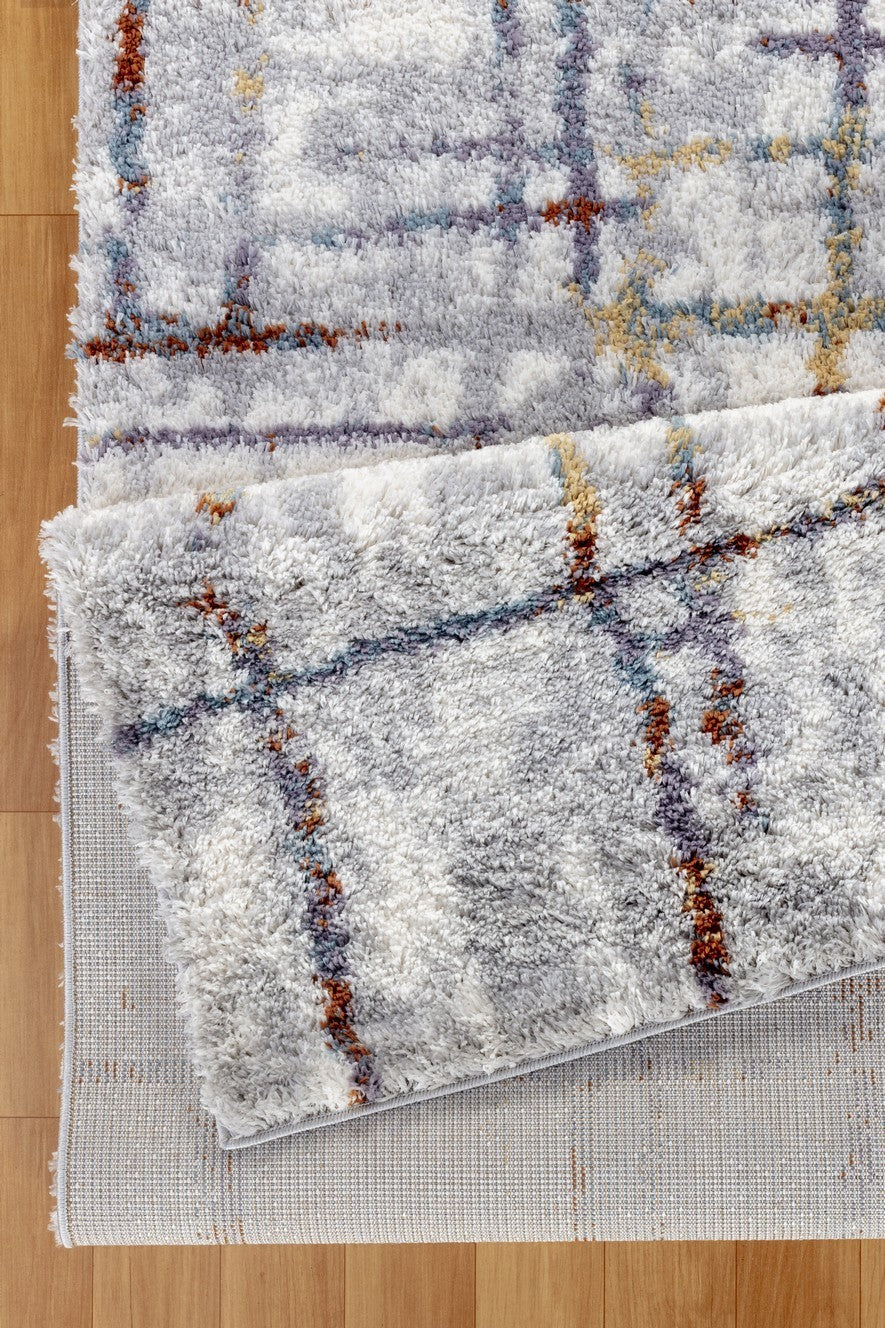 Loft Shag GC_CZY1009 Multi 5 Ft. 3 In. X 7 Ft. Shaggy Area Rug