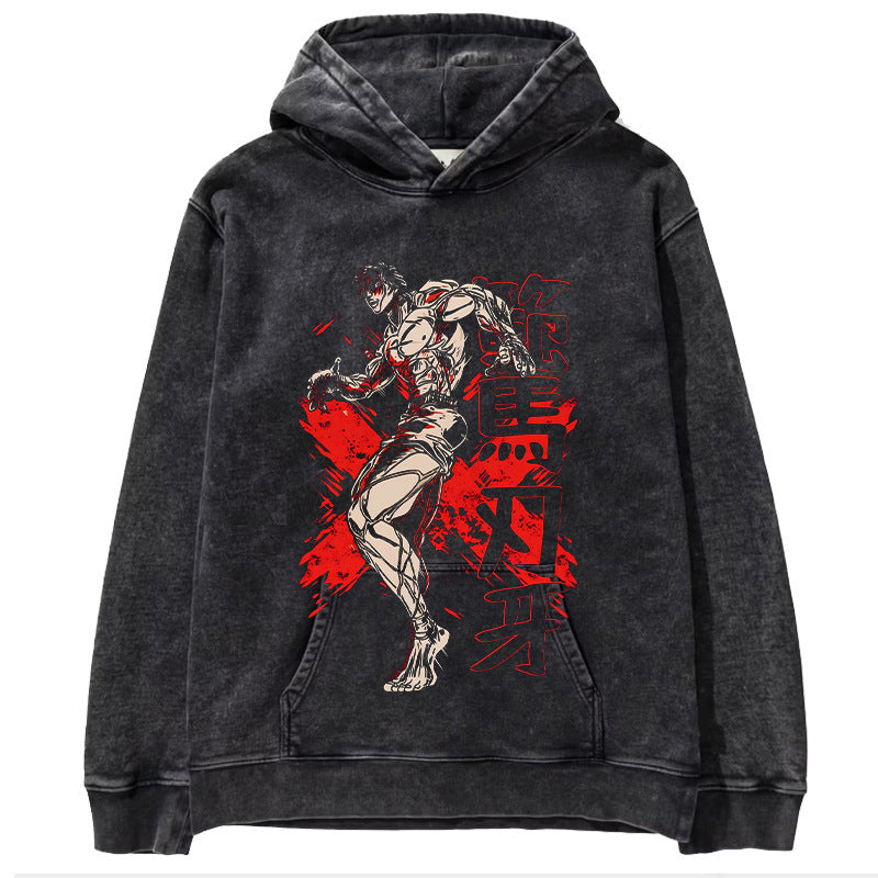 Bluza z kapturem Blade Teeth Anime damska i męska