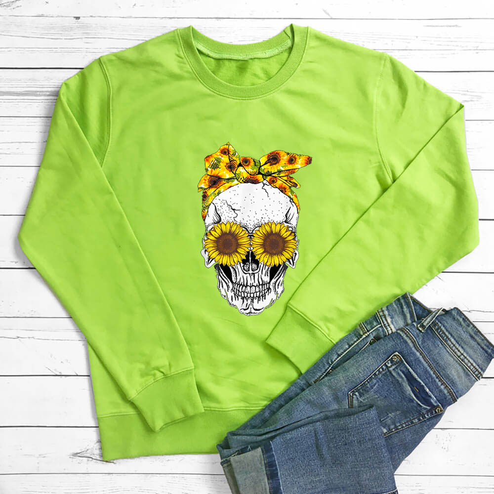 La nueva sudadera de Skull Sunflower