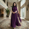 Mesh-spliced Sleeveless Slit Maxi Skirt