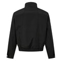 Men's Techwear Zipper Stand Collar Workwear Jacket with Buttoned Placket