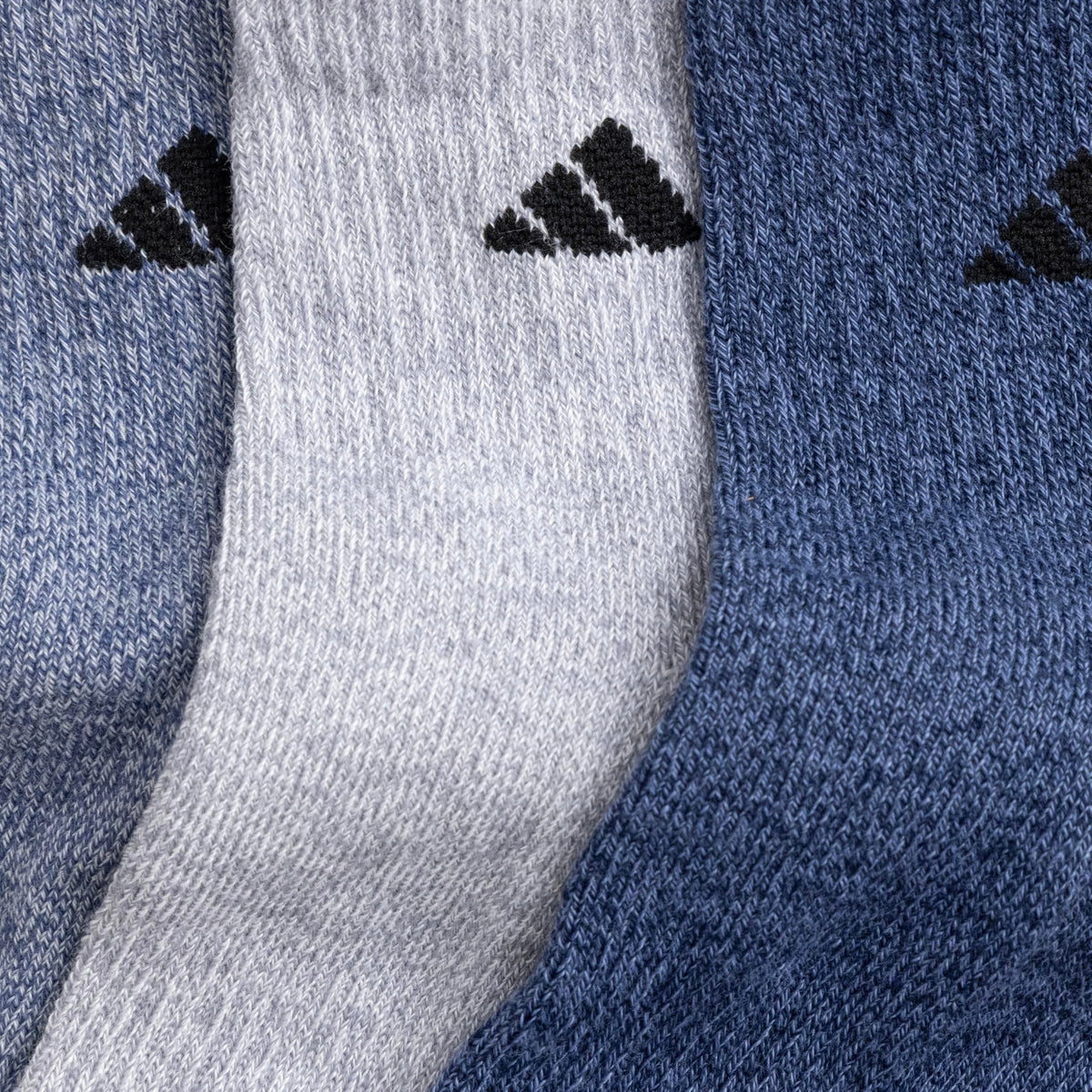 adidas Men's Athletic Cushioned Quarter Ankle Socks 6 Pairs