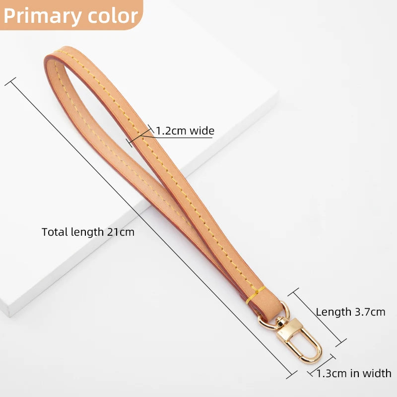 CRAZYSMITH Wrist Strap Wallet for LV POCHETTE TO-GO Handbag Handle 21cm Long Clutch Bag Straps Purse Handle Belt Bag Accessories