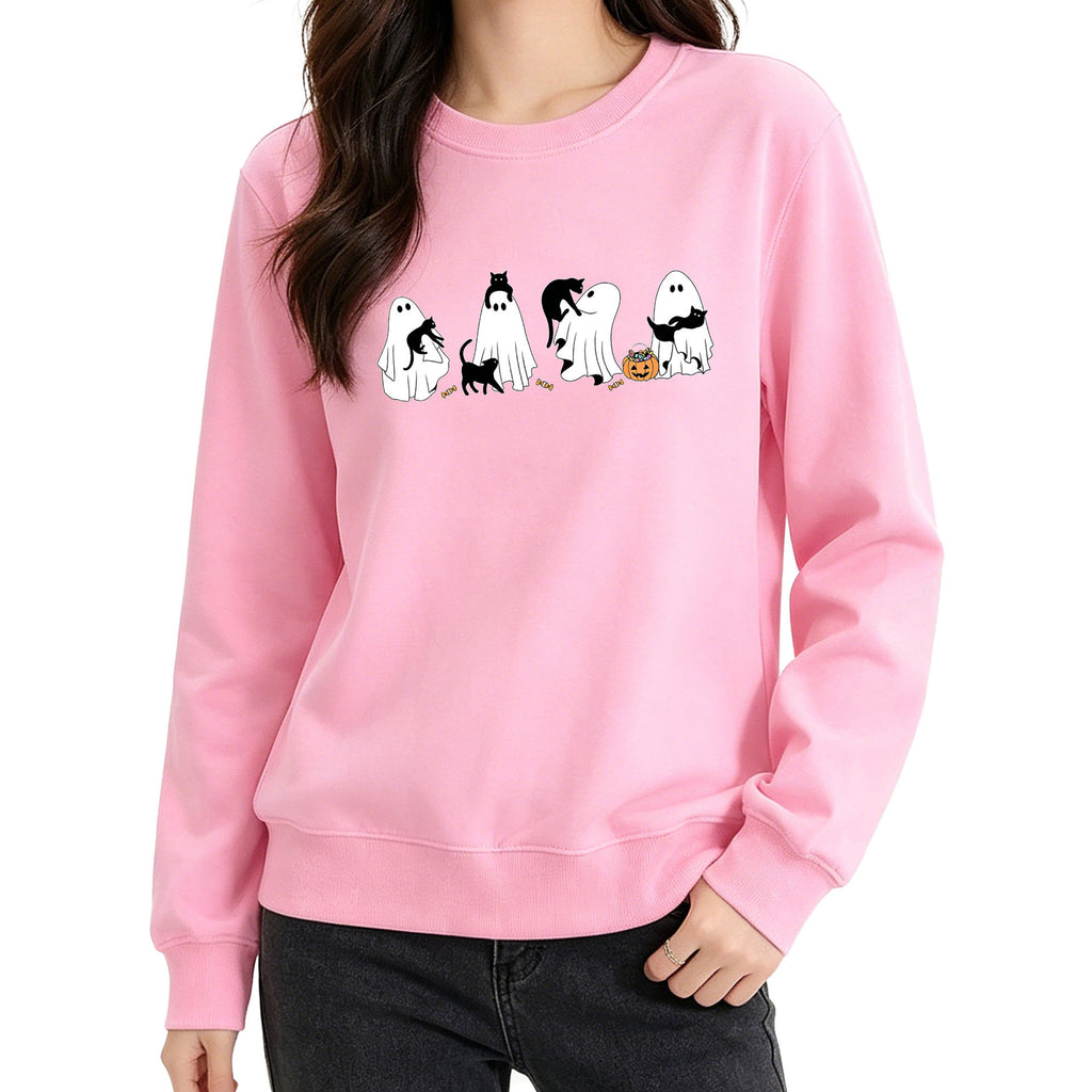 Ghost Cat-hoodie