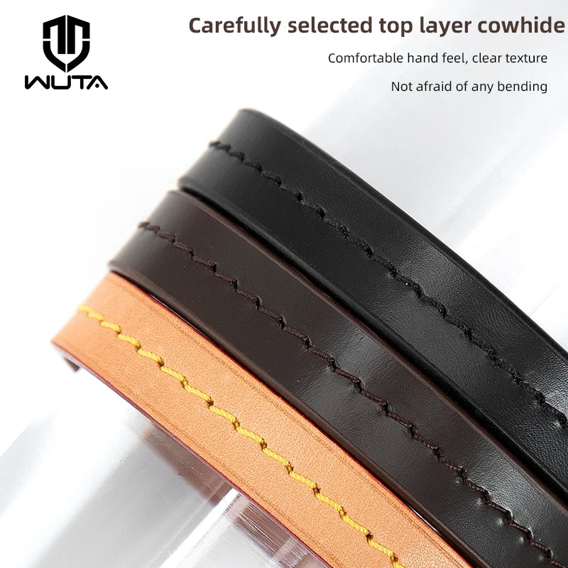 CRAZYSMITH Wrist Strap Wallet for LV POCHETTE TO-GO Handbag Handle 21cm Long Clutch Bag Straps Purse Handle Belt Bag Accessories