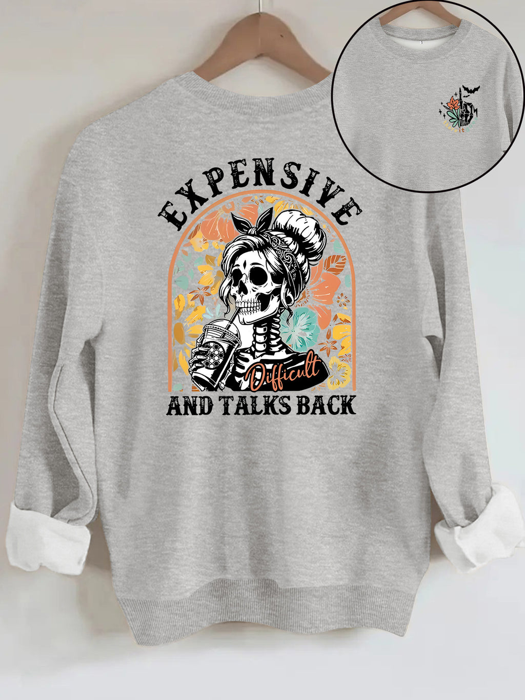 Bottom long sleeved fleece hoodie