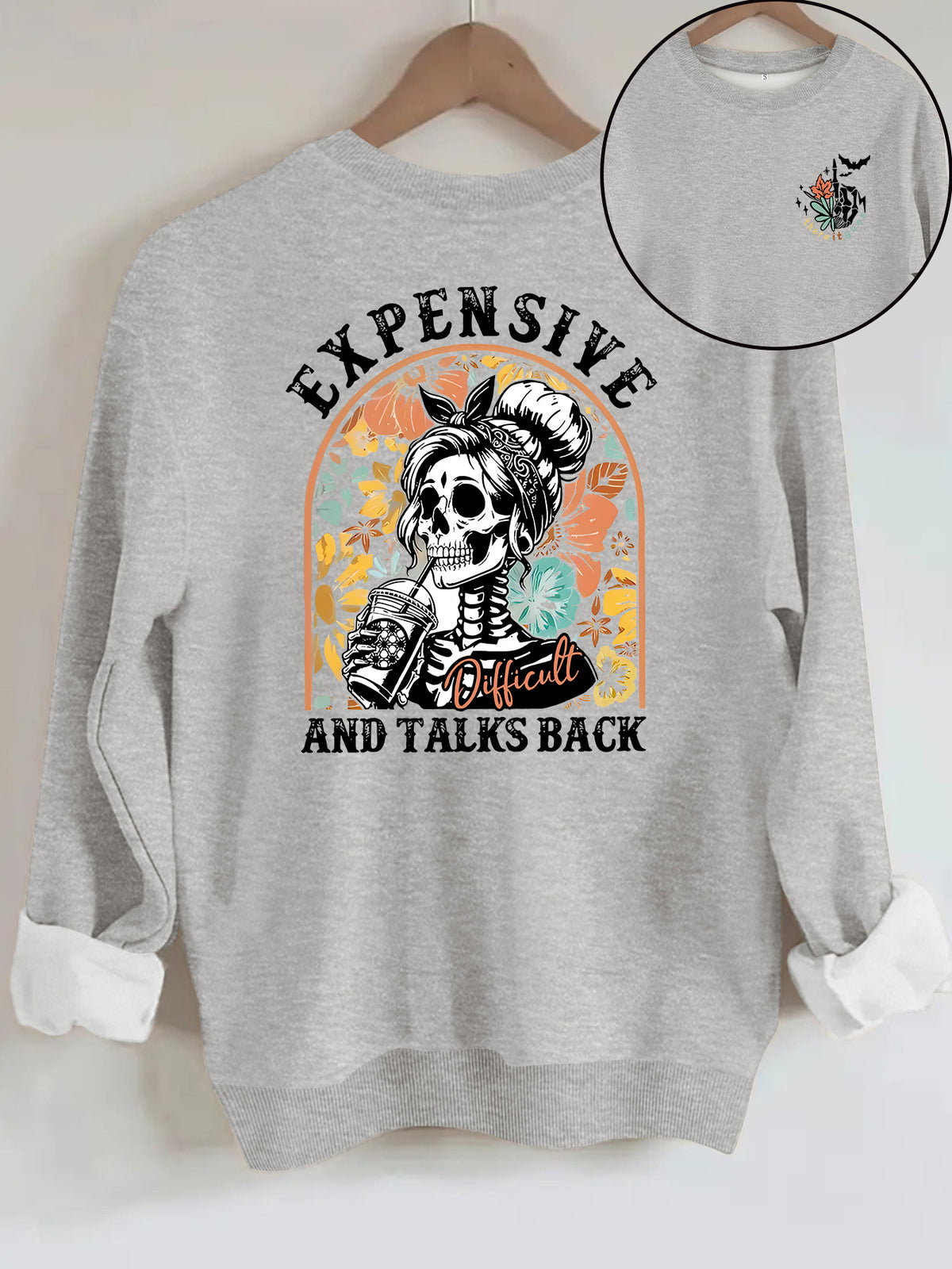 Bottom long sleeved fleece hoodie