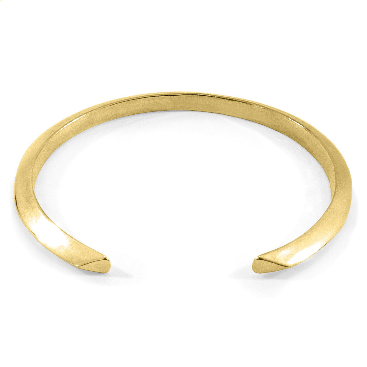 Brazalete Benson Triagonal Maxi Wayfarer de oro amarillo de 9 quilates