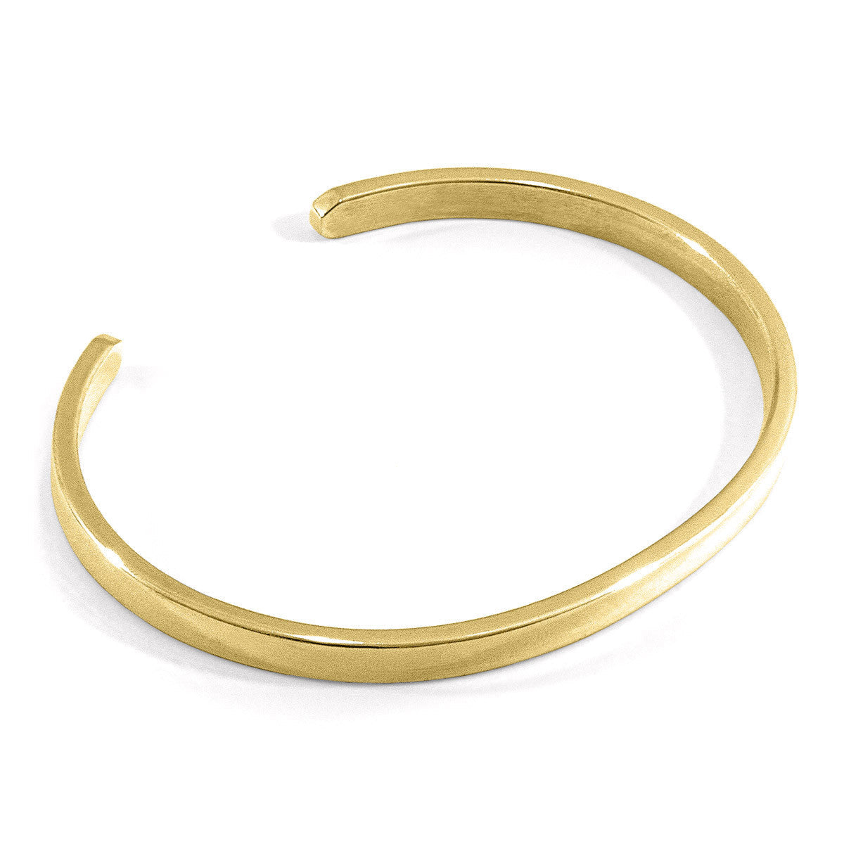 Brazalete Reynolds Element Midi geométrico de oro amarillo de 9 quilates