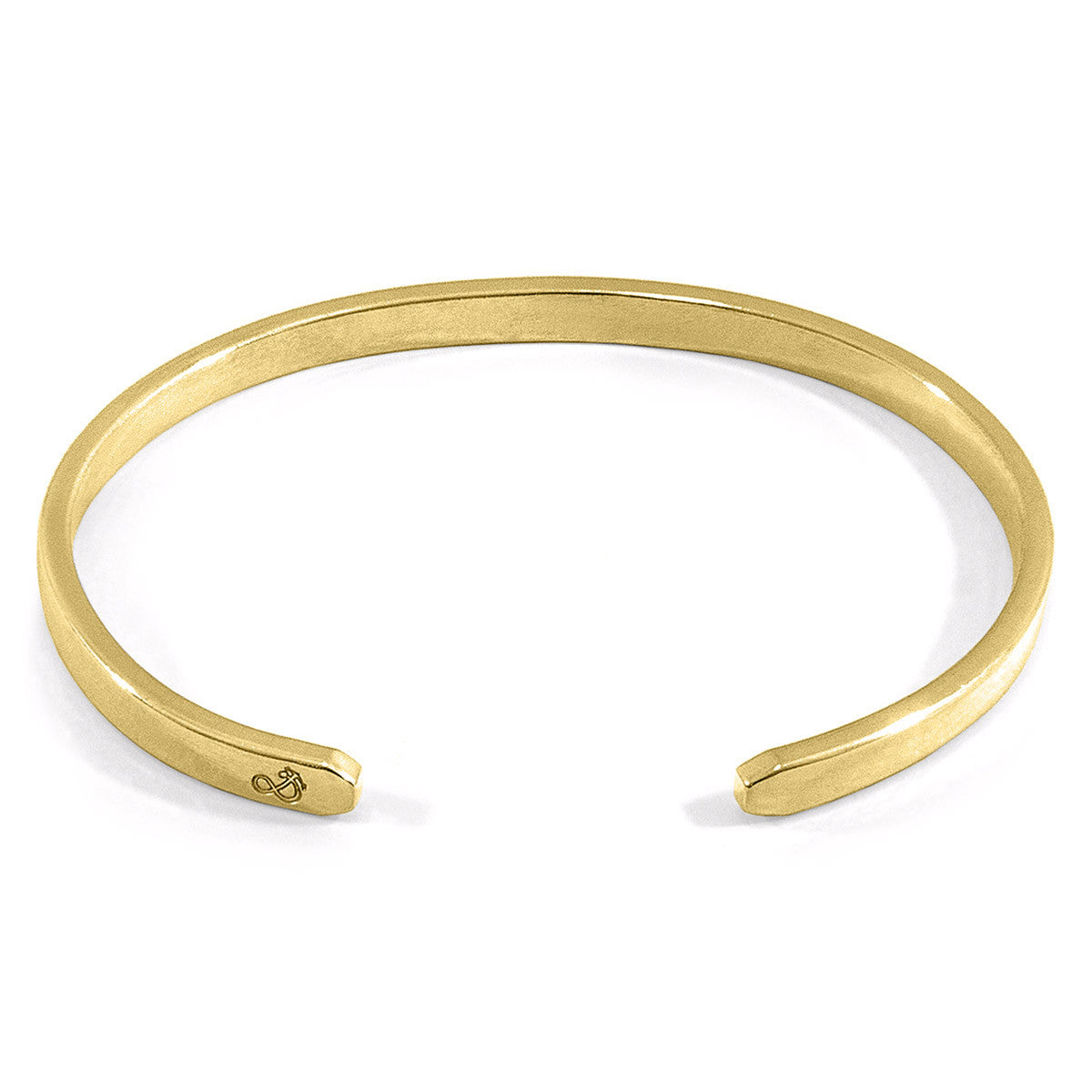 Brazalete Reynolds Element Midi geométrico de oro amarillo de 9 quilates
