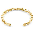 Spinnaker Sail Sail 9ct Yellow Gold Chain Bangle