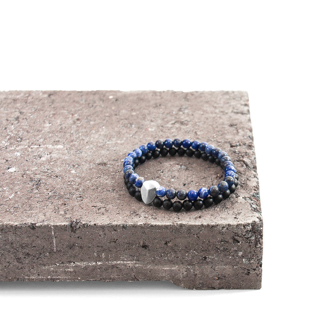Green Jade Iguazu Silver and Stone Bracelet