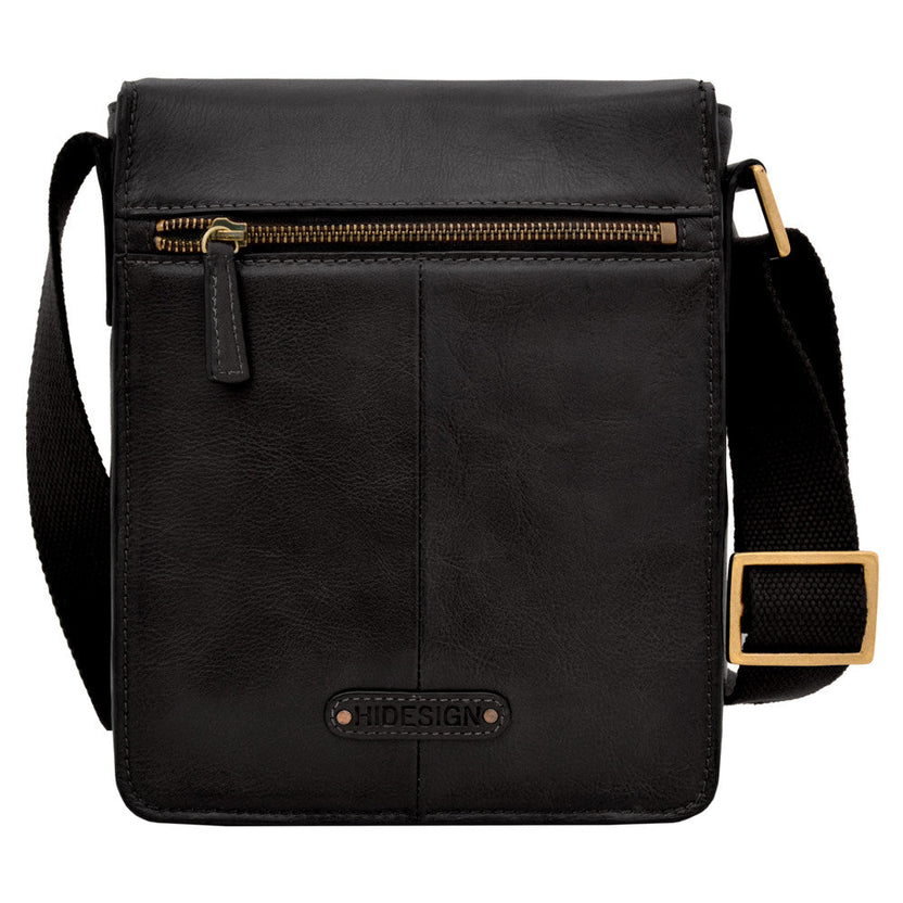 Aiden Torebka typu crossbody z prawdziwej skóry – męska/damska listonoszka / torba podróżna / torba na iPada 10,5"
